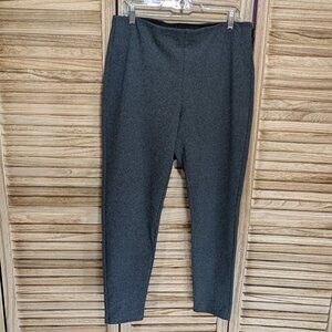 Blue Earth Velare Knit Jersey Gray Trousers Size X-Large